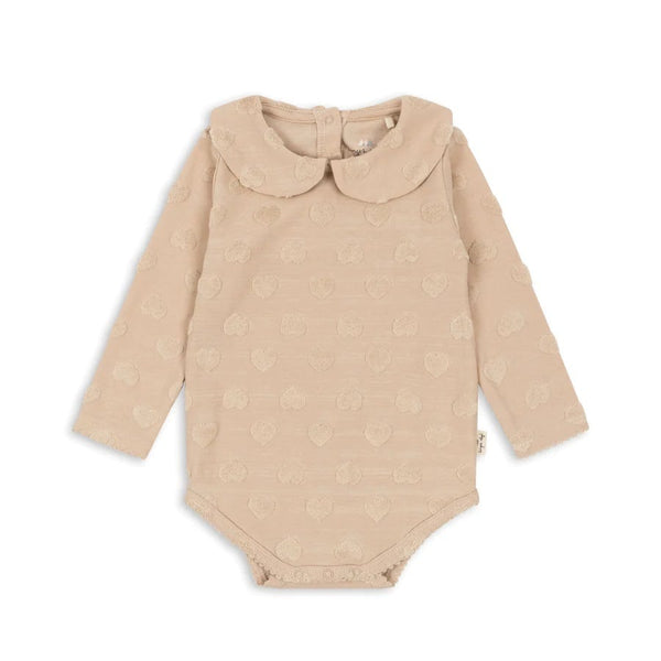 Konges Sloejd / MIFFIE COLLAR ROMPER_SMOKE GRAY(6m,12m,18m)