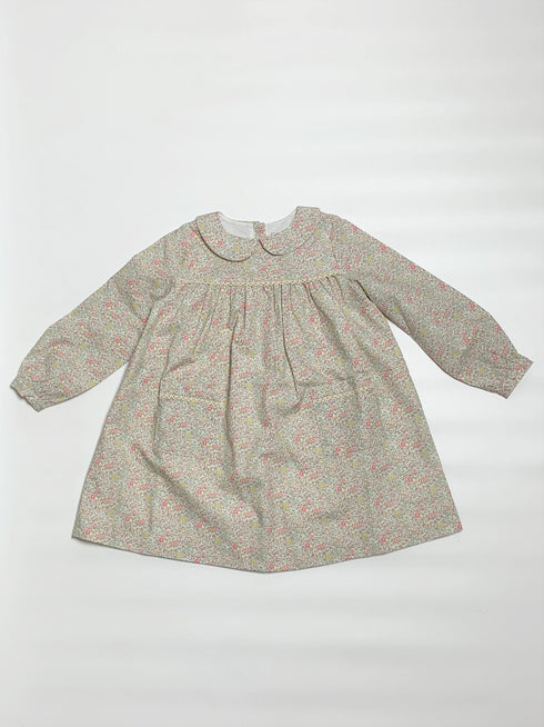 Pretty Wild Kids / Bella Dress Liberty Spring Flowers Lavender Button(3y,4y)