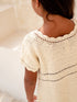 ILLOURA THE LABEL / Crochet Dress Natural(2y,3y,4y,5y)