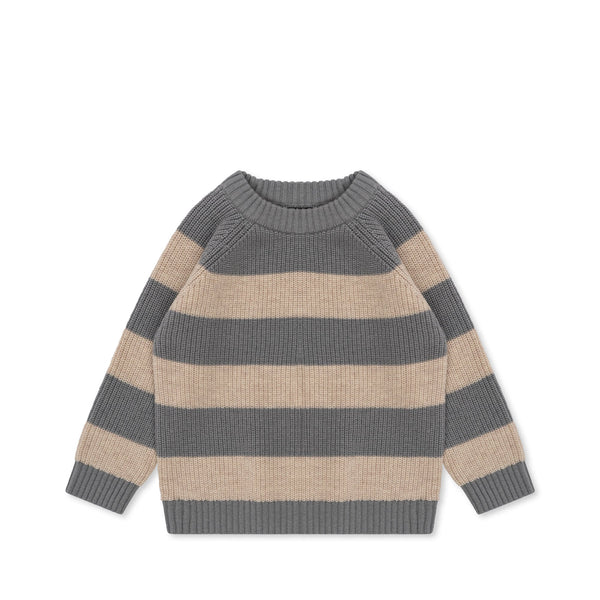 Konges Sloejd / VITUM KNIT BLOUSE_SLEET STRIPE(2y,3y,4y)