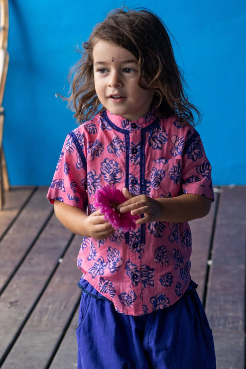 Bachaā / Camilou Shirt _ Gipsy print (2-3y,4-5y)