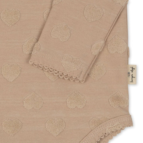 Konges Sloejd / MIFFIE COLLAR ROMPER_SMOKE GRAY(6m,12m,18m)