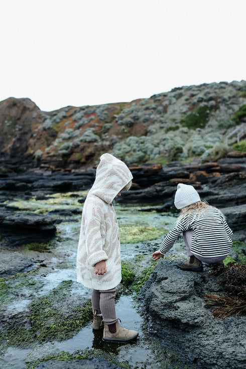 Grown / Teddy Ripple Jacket - Stone(1,2,4,5)