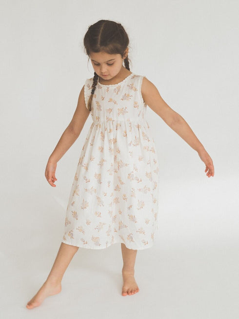 ILLOURA THE LABEL / Eden Dress | Fleur(2y,3y,4y,5y)