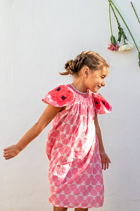 Bachaā / Mabel Dress _ Boho print (2-3y,4-5y)