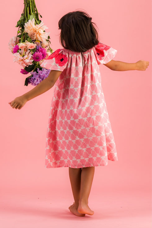 Bachaā / Mabel Dress _ Boho print (2-3y,4-5y)