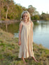 ALAKAI / Little Maya Tiered Maxi Dress _ Oat(3y,4y,6-7y)