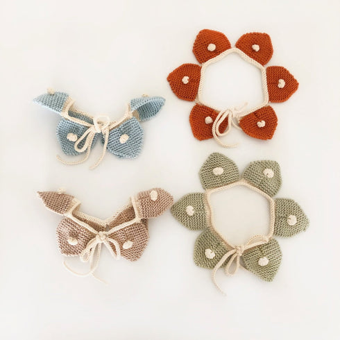 babytoly / GARLAND POPCORN COLLARS(CINNAMON、SEAWEED、CLAY、DUCK EGG BLUE)