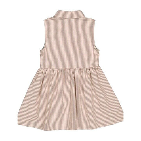 LOIR paris / Robe OLIVIA_rayures abricot(2y,4y,6y)