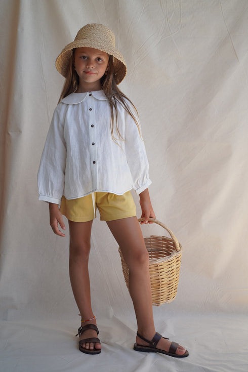 House of Paloma /Espe Blouse _Antique Blanc(2y,3y,4y,5y,6y)