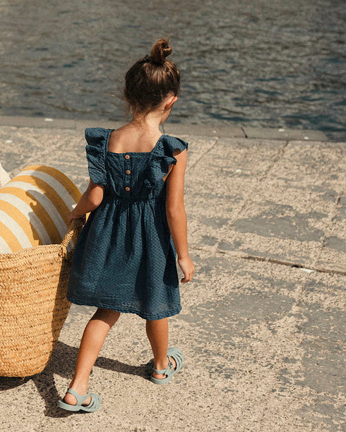 buho/ JACQUARD DRESS_MIDNIGHT(3y,4y,6y)