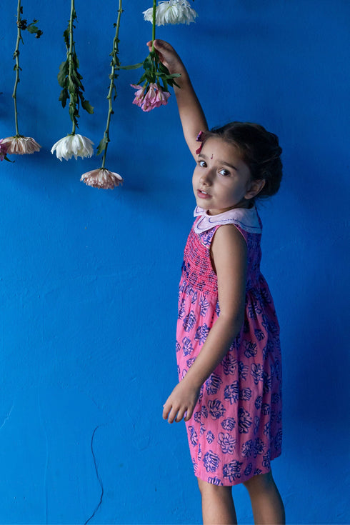 Bachaā/ Gaiement Dress _ Gipsy print (2-3y,4-5y)