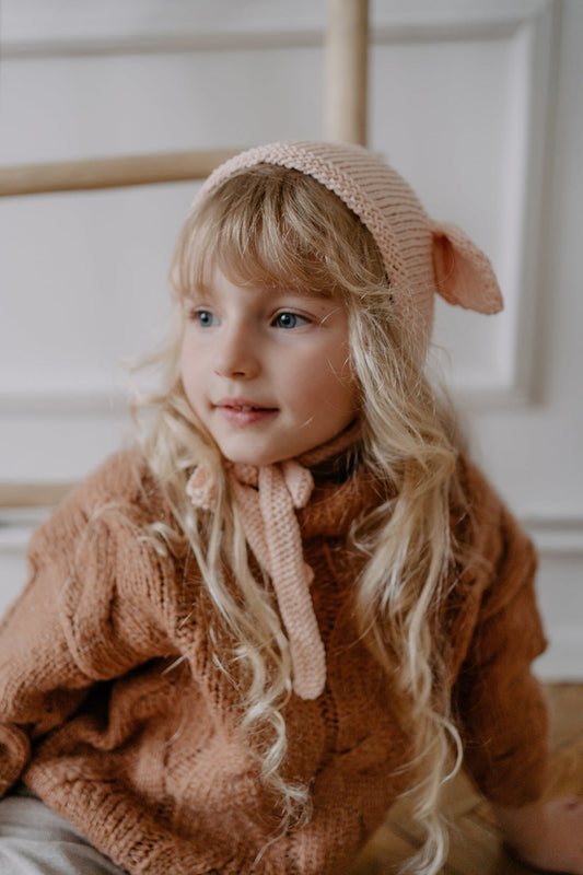 GANG OF KIDS / Fairy Hat Organic Cotton_Salmon(2-4y)