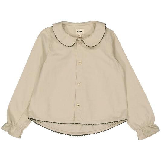 LOIR paris/Chemise PAOLA_flanelle milk(4y,6y)