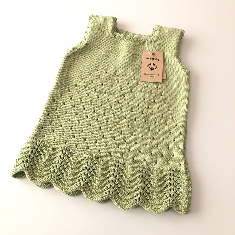 babytoly / ARTEMIS DRESS_PISTACHIO