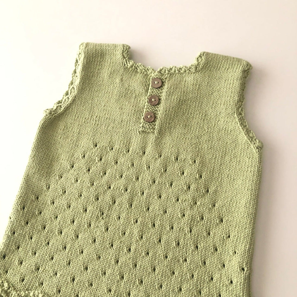 babytoly / ARTEMIS DRESS_PISTACHIO