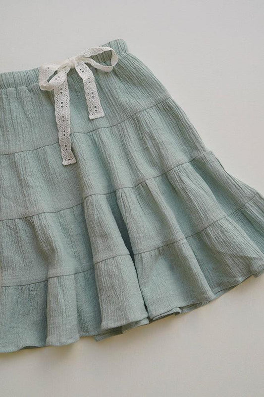 House of Paloma / Sophia Skirt_Ciel Linen(2y,3y,4y,5y,6y)