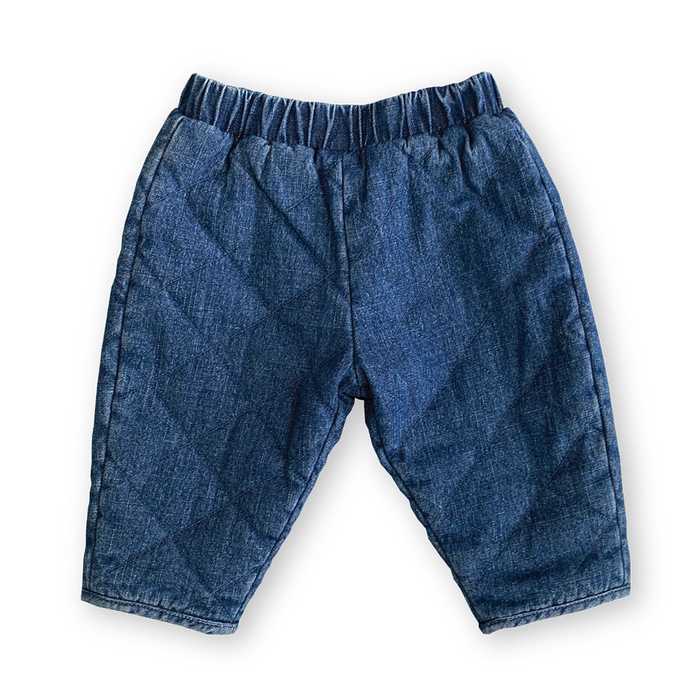 Grown / Quilted Hemp Denim Pants - Denim（2,3,4）