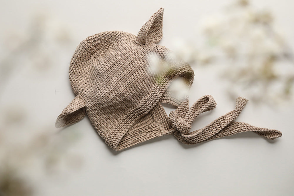 GANG OF KIDS / Fairy Hat Organic Cotton_Taupe(2-4y)