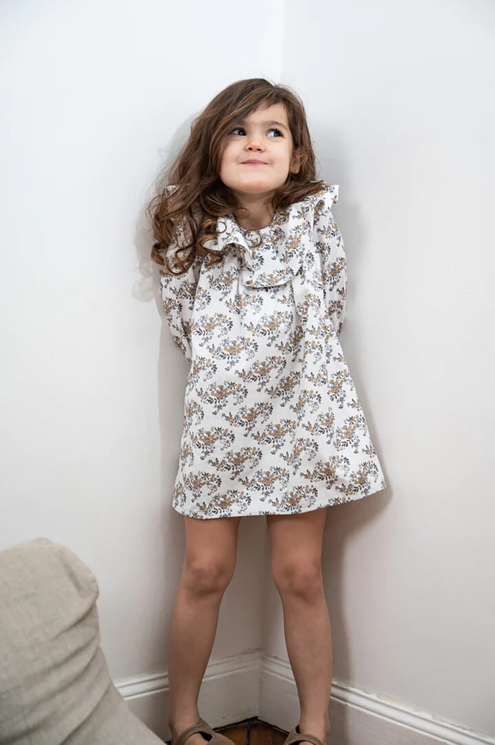 LOIR paris/Robe MARY fleurie(2y,3y,4y,6y)