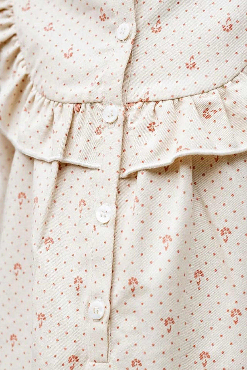 marsou / Robe PICCA(2y,3y,4y)_Caramel Dots