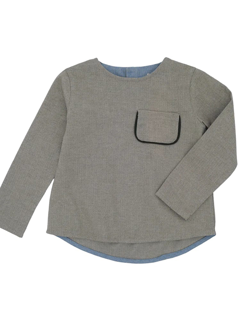 LOIR paris/Blouse en Chevron TRUDAINE(4y,6y)