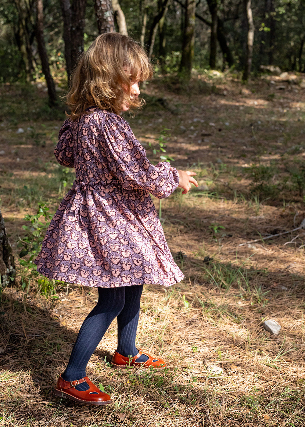 Bachaā / Filimon RobeDress_Fox print (2-3y,4-5y)