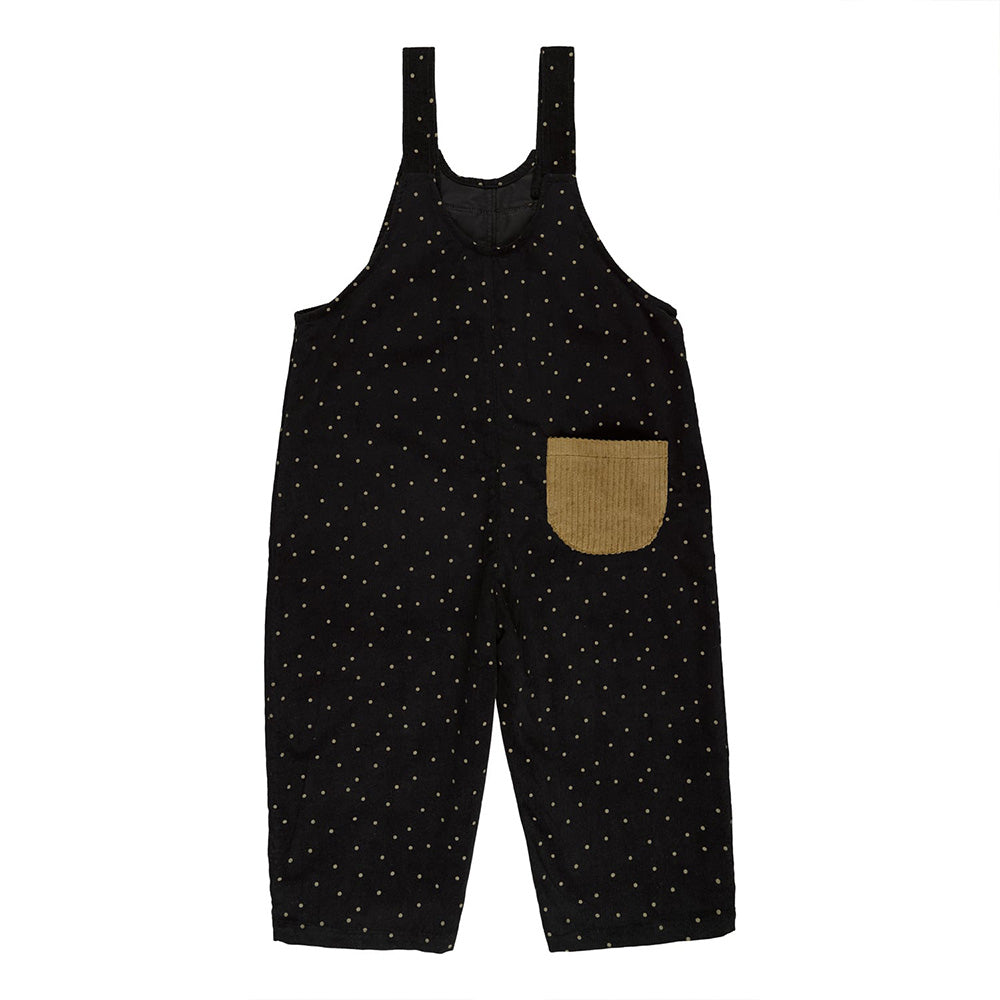 lilinoa / Jumpsuit IDA_dots velvet(2-3y,3-4y,5-6y)