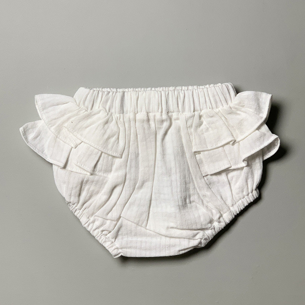 lilinoa / BLOOMER LISE _ Voile ecru(6-12m,12-18m,18-24m,2-3y)