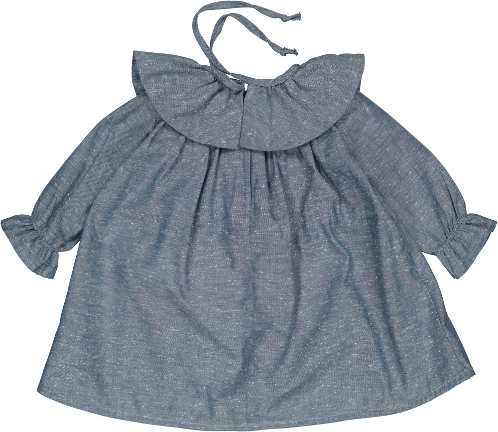 LOIR paris/Robe MARY denim(2y,3y,4y,6y)