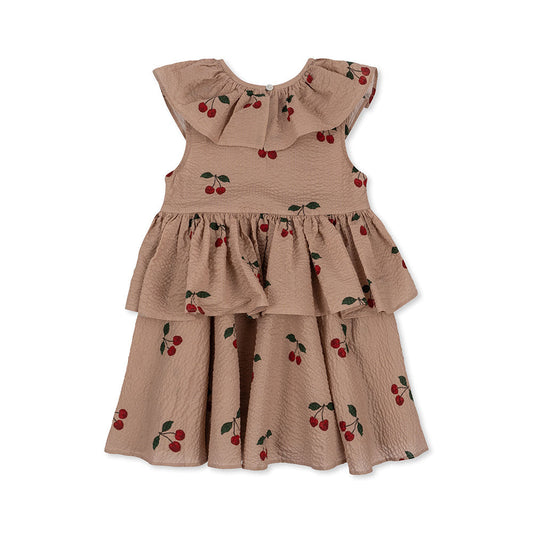 Konges Sloejd / LUNELLA DRESS_MA GRANDE CERISE BLUSH（18m,3y,4y）