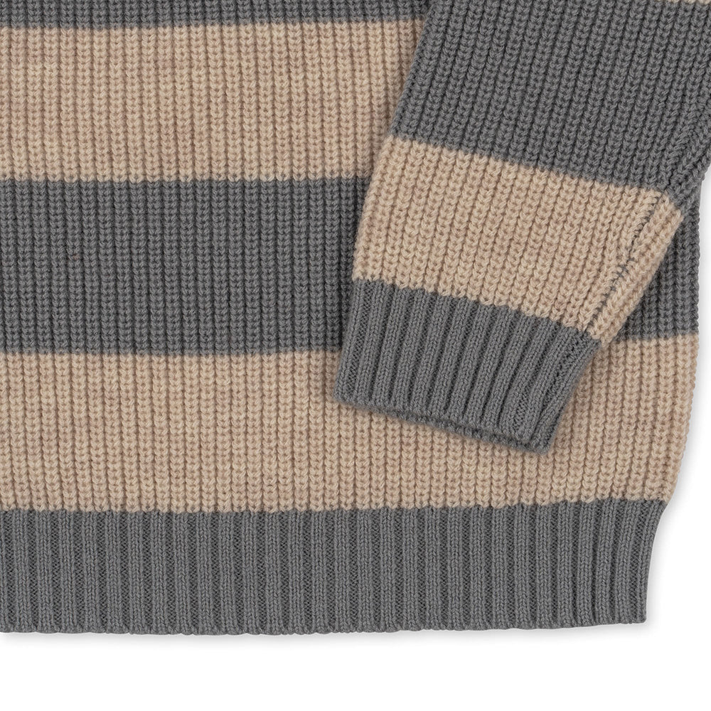 Konges Sloejd / VITUM KNIT BLOUSE_SLEET STRIPE（2y,3y,4y）