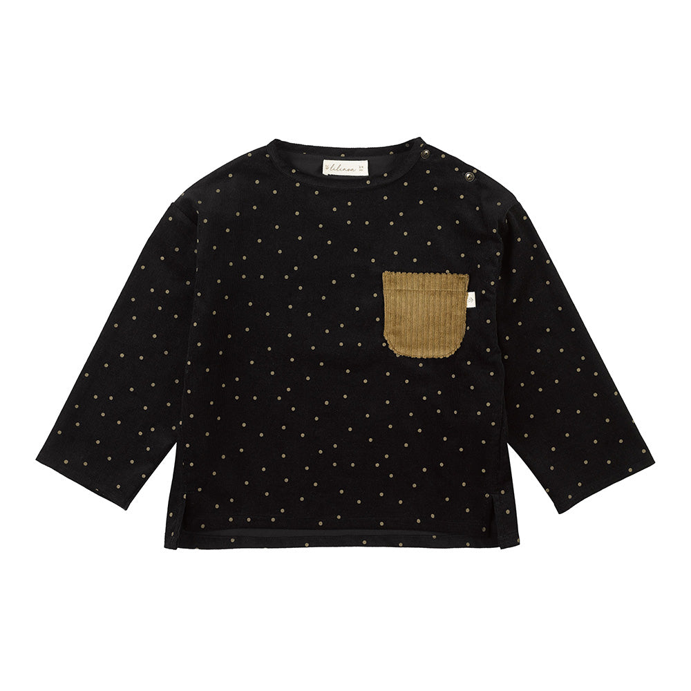 lilinoa / TOP LUCAS_dots velvet(2-3y,3-4y,5-6y)