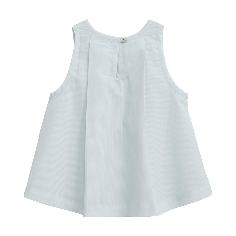 serendipity ORGANICS / Pleat Top Misty Blue（2y,3y,4y,5y)