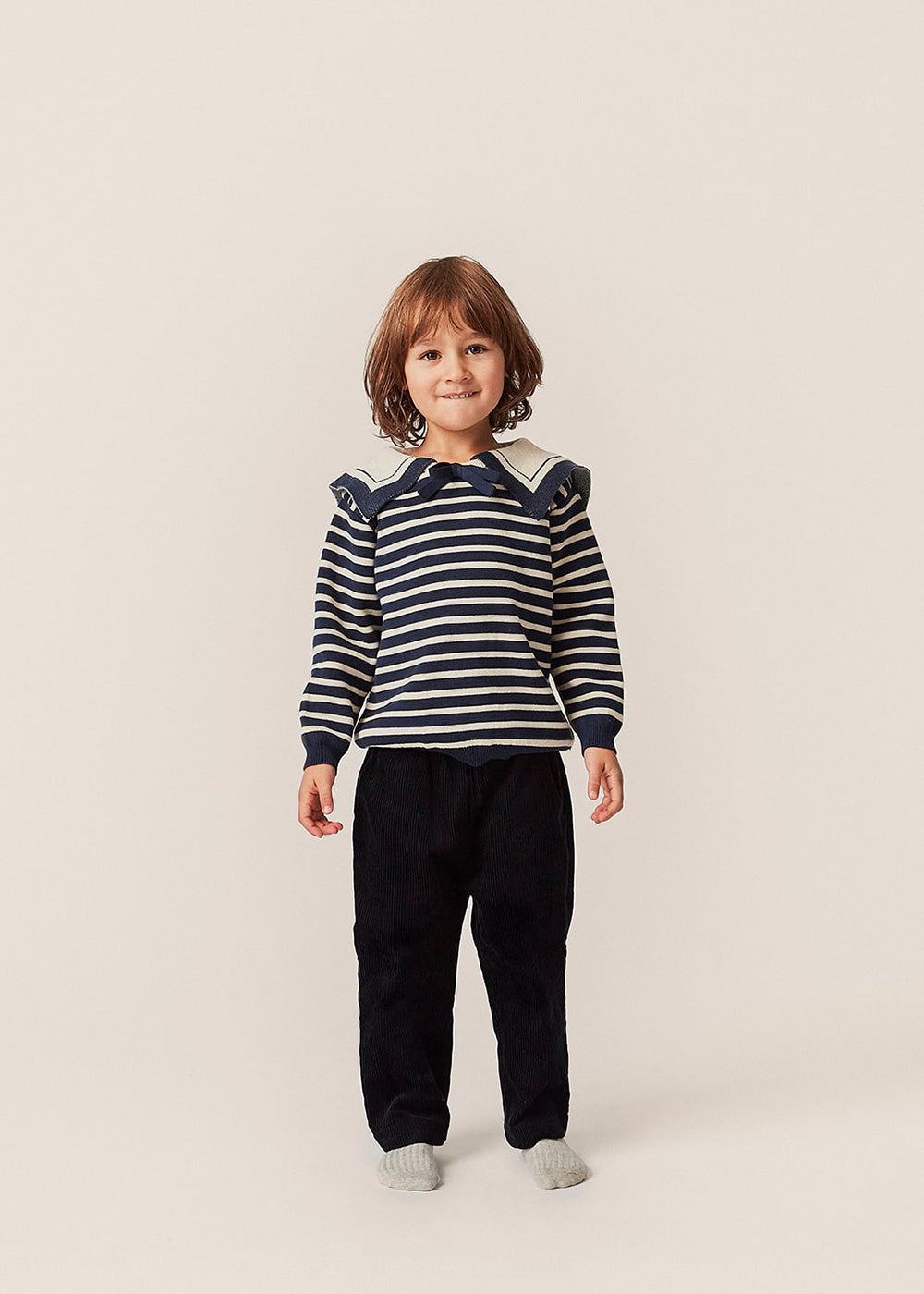 Konges Sloejd / SEALA KNIT BLOUSE GOTS_KNITTED BLOUSES（18m,2y,3y,4y）