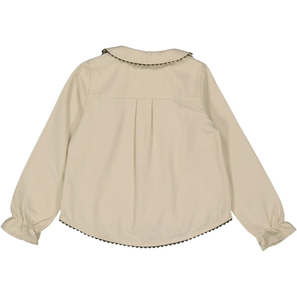 LOIR paris/Chemise PAOLA_flanelle milk(4y,6y)