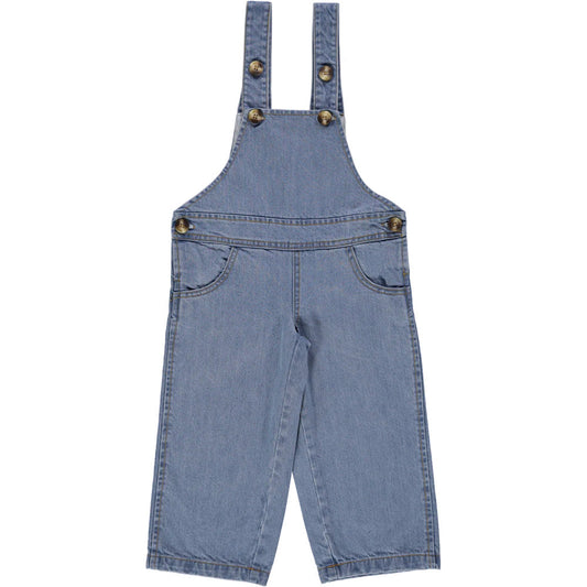 poudre organic /QUETSCHE DENIM OVERALLS_Denim-Blue(2y,3y,4y)