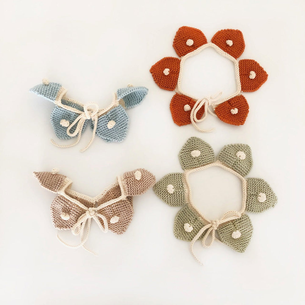 babytoly / GARLAND POPCORN COLLARS（CINNAMON、SEAWEED、CLAY、DUCK EGG BLUE）