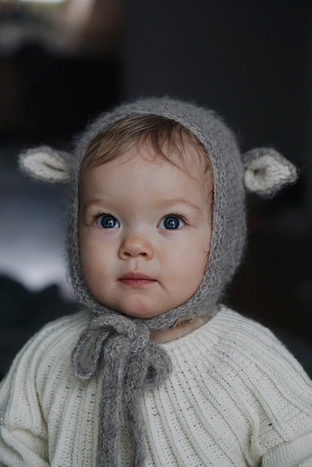 GANG OF KIDS / Fairy Hat Alpaca & Silk_Light Gray(2-4y)