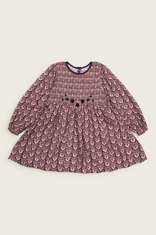 Bachaā / Filimon RobeDress_Fox print (2-3y,4-5y)