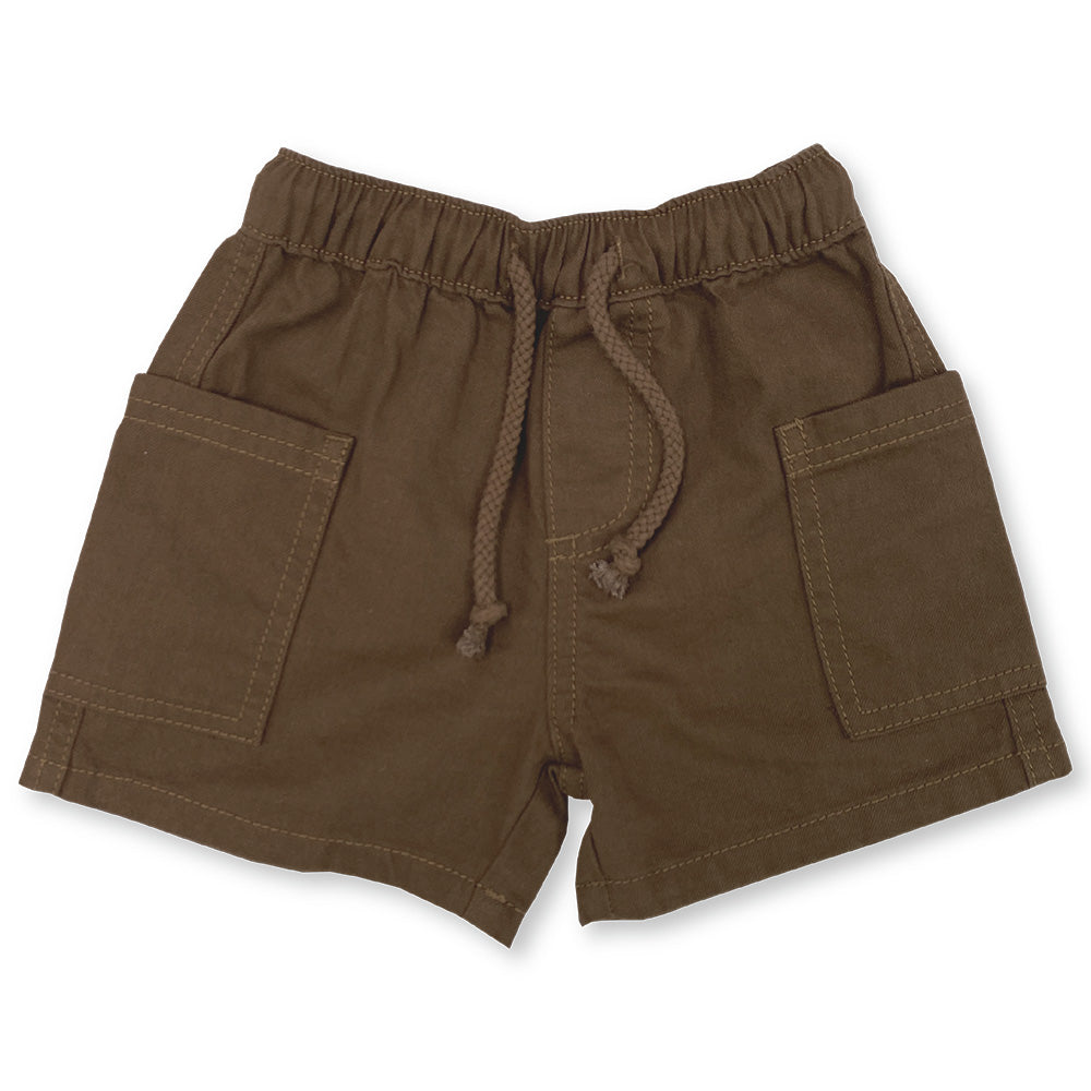 Grown / Pocket Shorts - Mud (1,2,4)