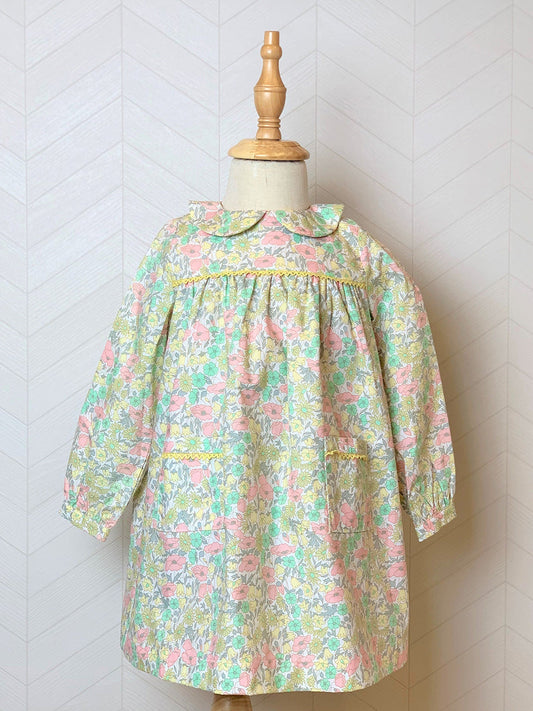 Pretty Wild Kids / Bella Dress Liberty Daisy Lime（1y,2y）